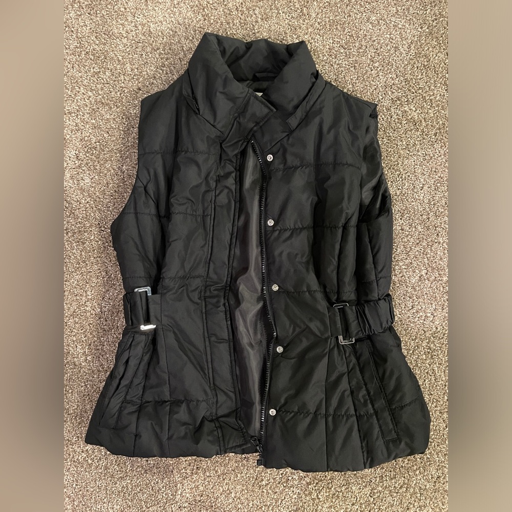 New York & Company Black Vest